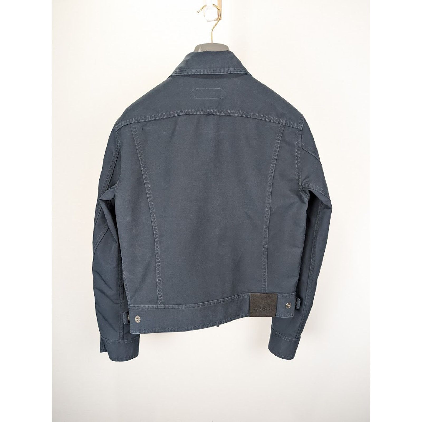 Tom Ford o1rshd1 Outerwear Blouson Jacket in Petrol Size US XL / EU 56 / 4 - 12 Thumbnail