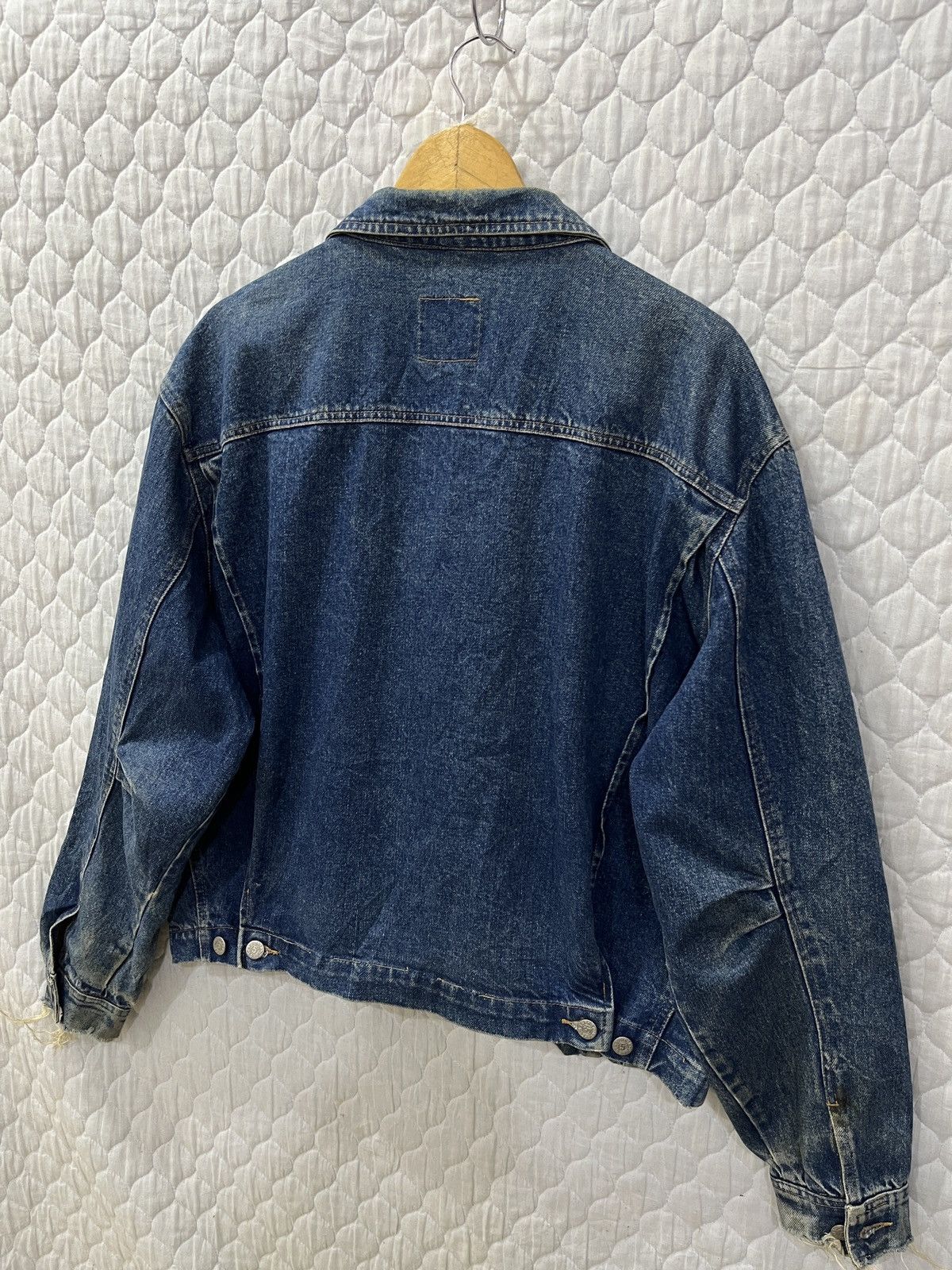 Vintage (Zzzz)🔥🔥RARE VTG 5 CLASSE QUINTA DENIM JACKET Size US L / EU 52-54 / 3 - 5 Thumbnail