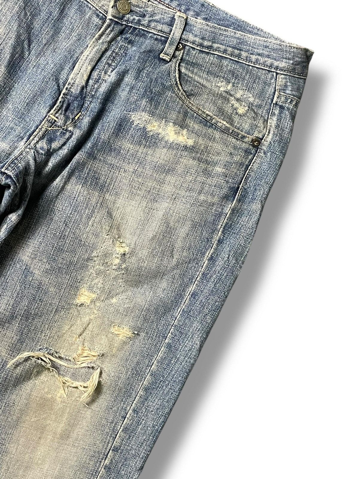 Japanese Brand Japanese Brand Blue Way Short Jeans (5) Size US 36 / EU 52 - 5 Thumbnail
