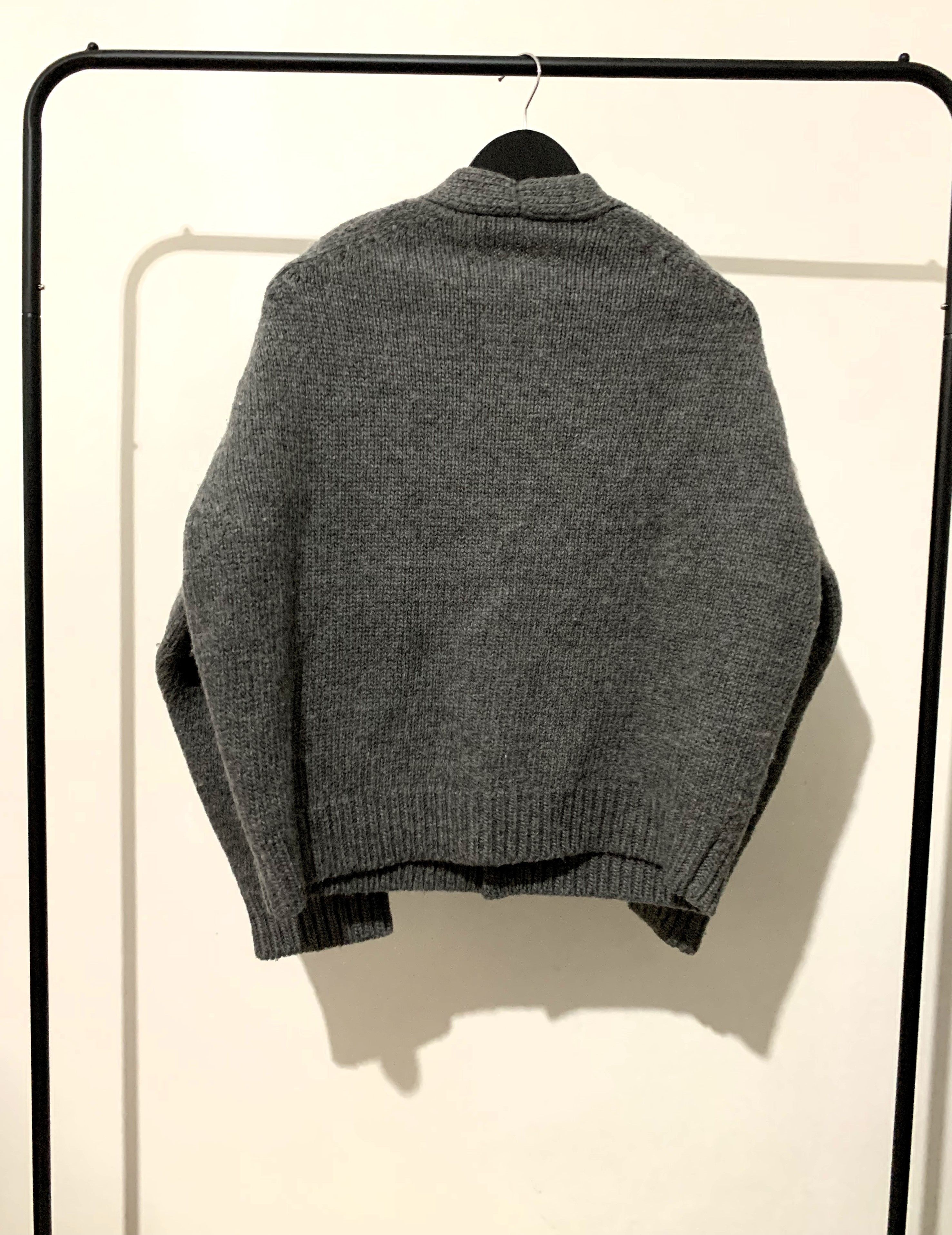 Auralee SUPER MILLED KNIT BIG CARDIGAN Size US XL / EU 56 / 4 - 2 Thumbnail