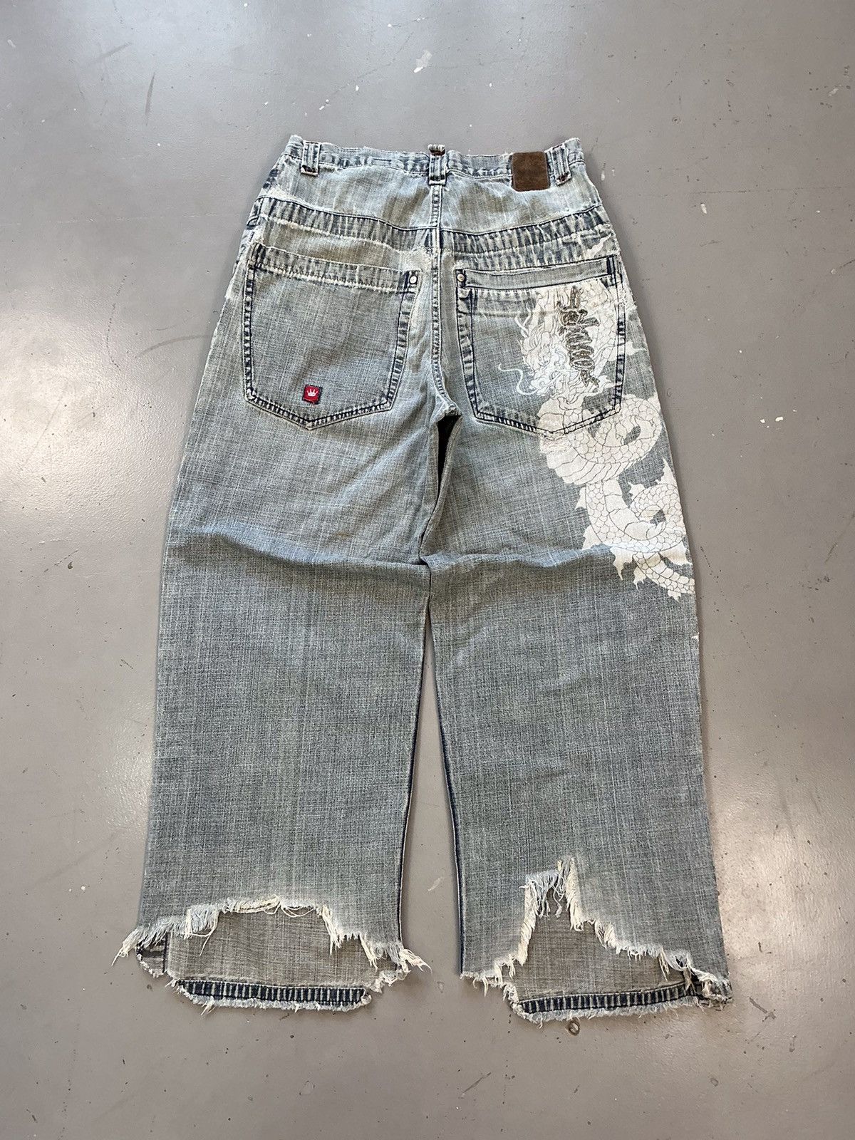 JNCO × Vintage Vintage Jnco dragon printed baggy fit denim Size US 32 / EU 48 - 1 Thumbnail