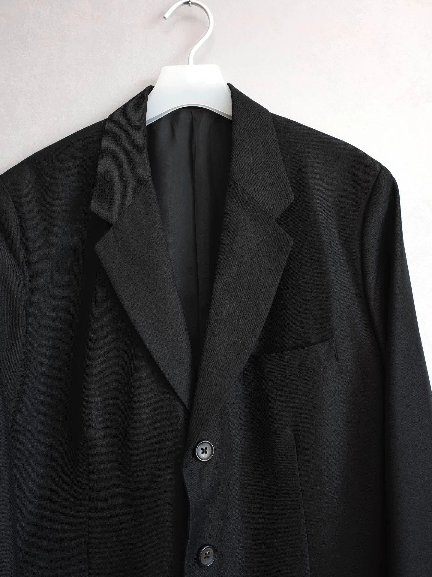 Yohji Yamamoto Yohji Yamamoto 97AW 3B Blended Shimmer Suit Size 42R - 2 Thumbnail