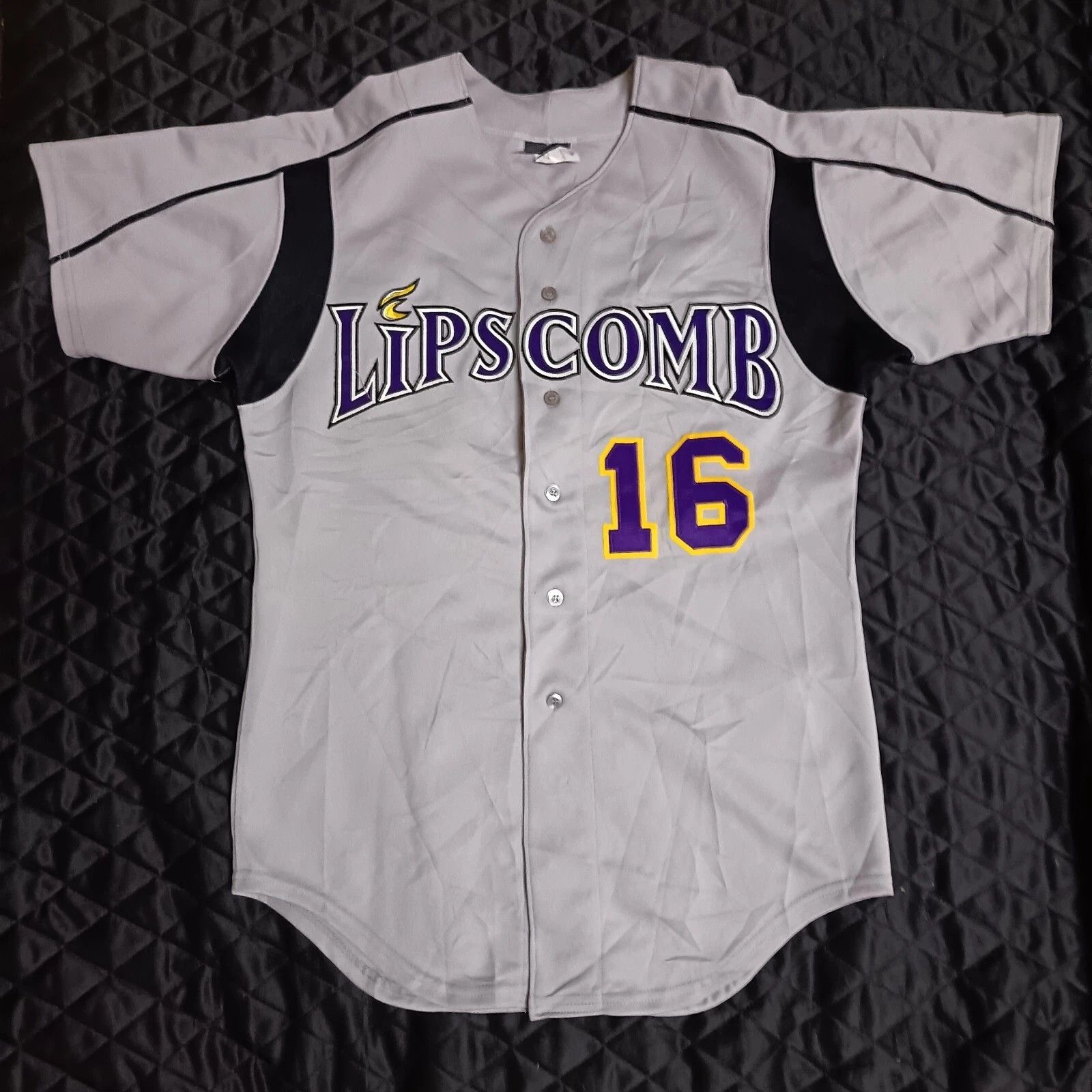 NCAA Lipscomb Bisons NCAA University Game Used Baseball Jersey Size US L / EU 52-54 / 3 - 1 Thumbnail