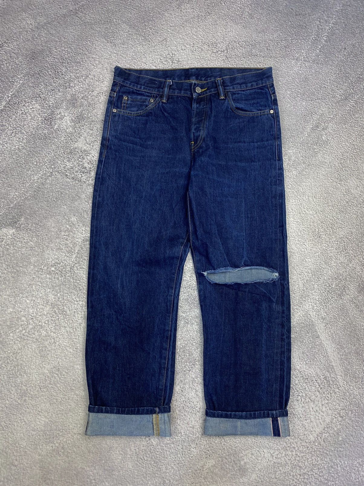 Norse Projects Norse Projects White Oak Cone Denim 3 Selvedge Blue Jeans Size US 31 - 1 Thumbnail