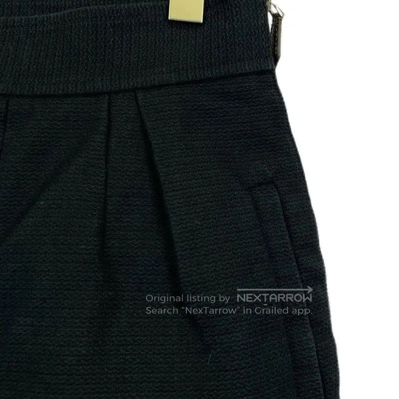 Louis Vuitton Louis Vuitton Black Summer Short Skirt for Women . Size 23" - 3 Thumbnail