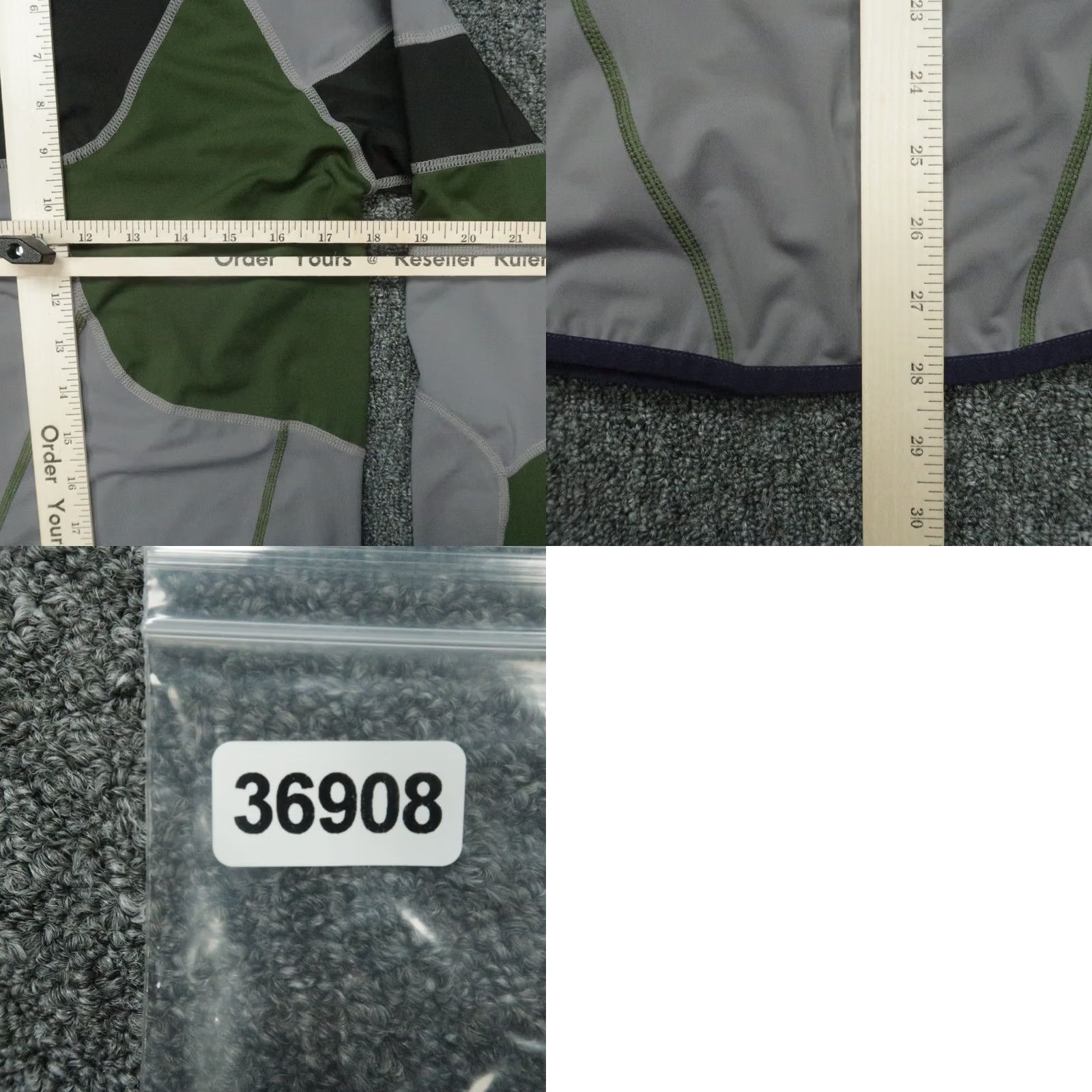 Vintage SuperX Shirt Mens Medium Gray Green Long Sleeve Compression Hulk Banner Shirt Size US M / EU 48-50 / 2 - 8 Thumbnail