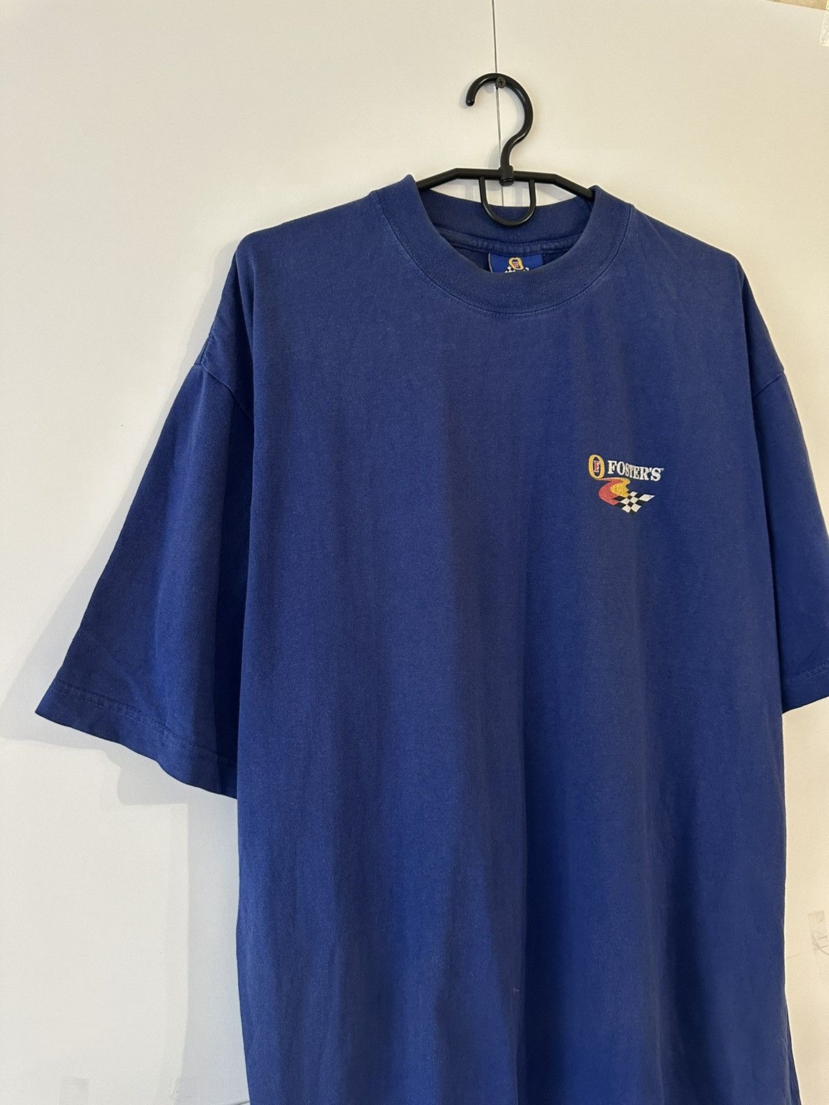 Formula 1 × Vintage Fosters 90's Grand Prix Vintage Retro F1 Cotton Tee Shirt Size US XL / EU 56 / 4 - 2 Thumbnail