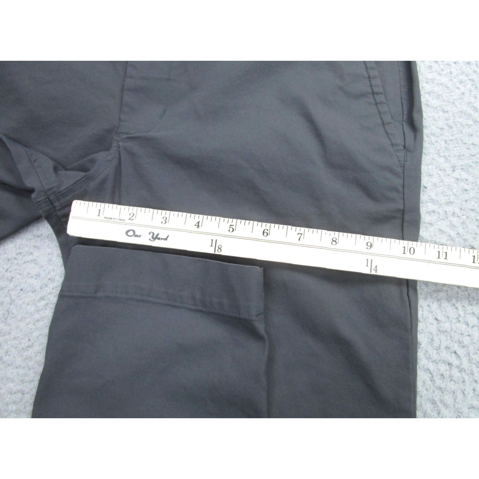 Vintage Kitace Pants Mens 33x32 Performance Stretch Slim Fit Chino Modern Pocket Size US 32 / EU 48 - 6 Thumbnail
