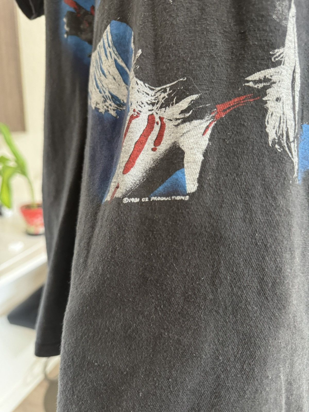 Vintage 1981 OZZY OZBOURNE TEE Size US S / EU 44-46 / 1 - 4 Thumbnail