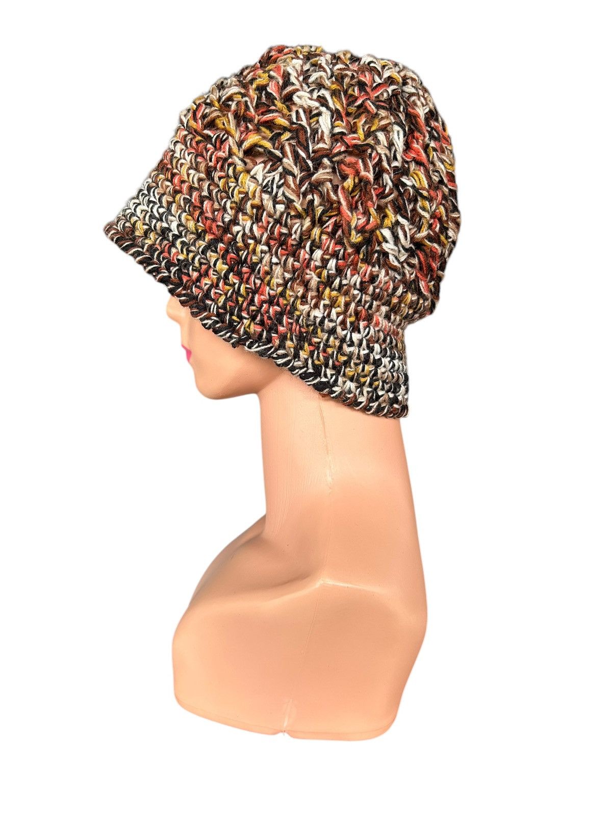 Japanese Brand × Kapital × Vintage Crochet Knitted handmade Hats Size ONE SIZE - 2 Thumbnail