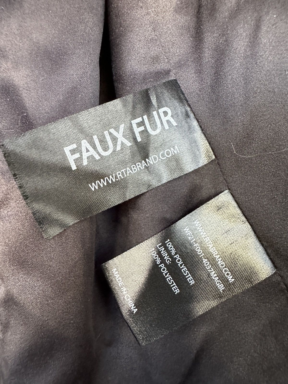 Rta Reese Faux Fur Jacket Size US S / EU 44-46 / 1 - 16 Thumbnail