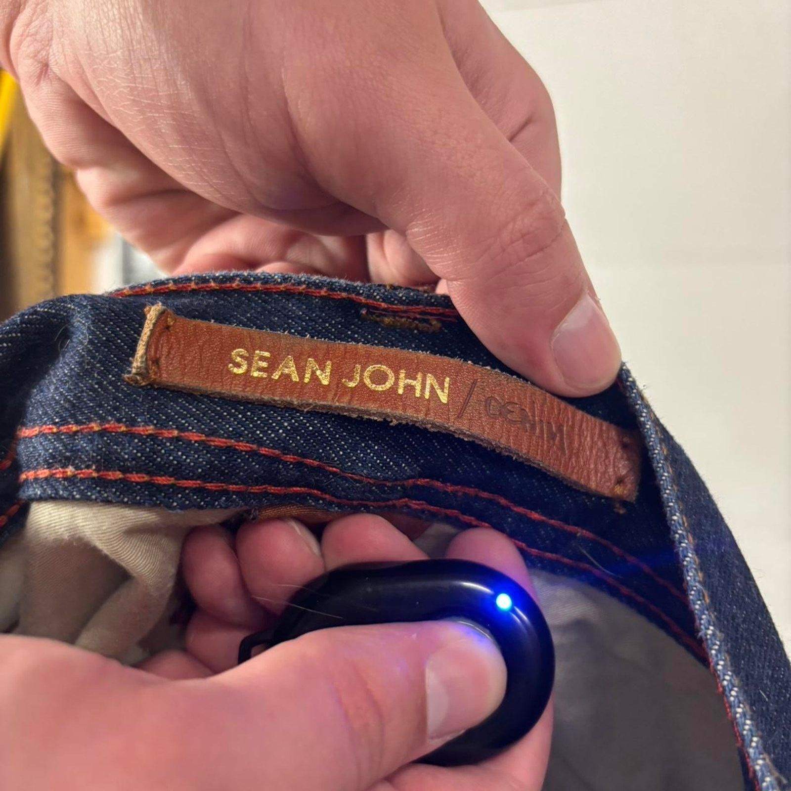 Sean John 2000s Super Baggy Sean John Embroidered Jean Shorts Size US 40 / EU 56 - 8 Thumbnail