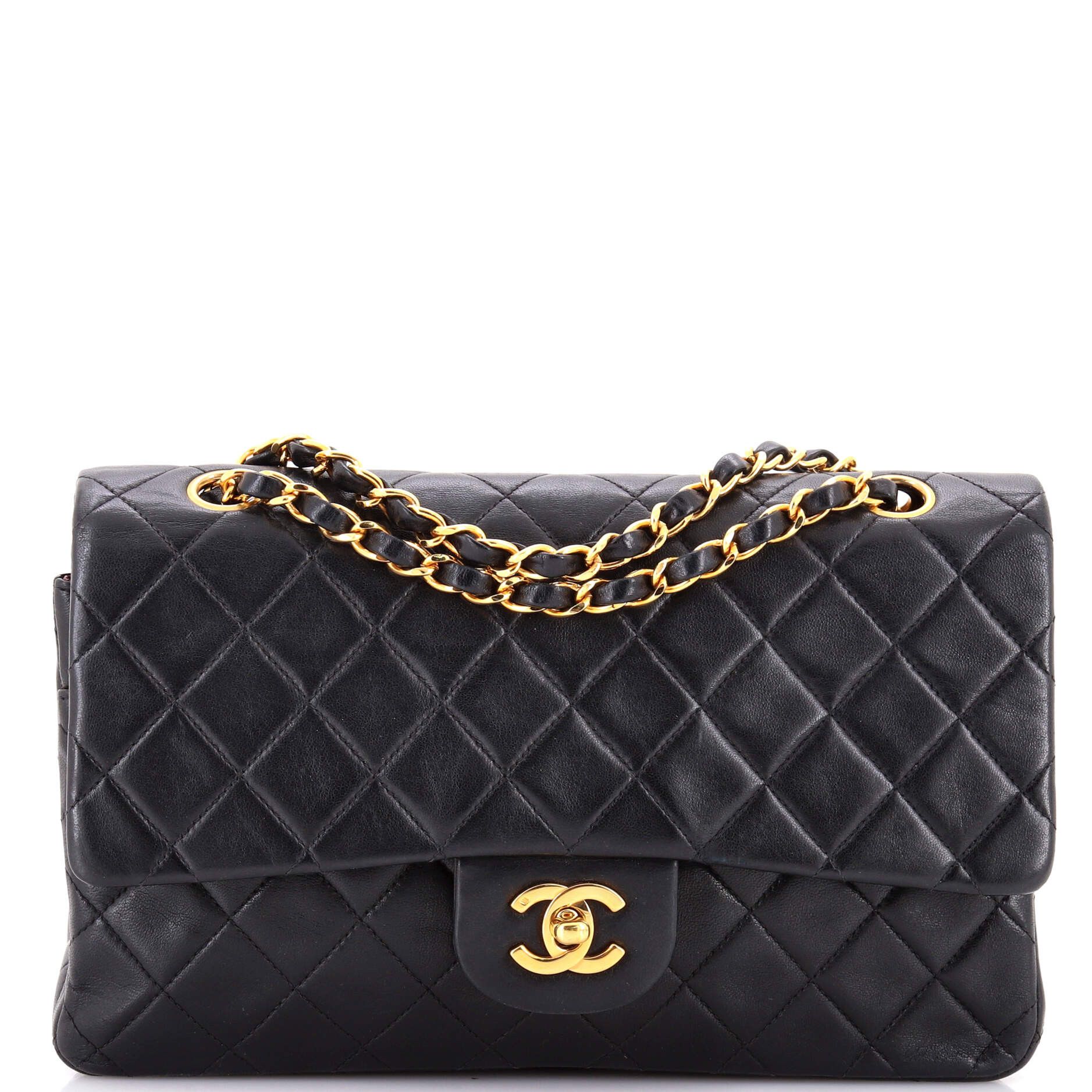 Chanel Vintage Classic Double Flap Bag Size ONE SIZE - 1 Thumbnail