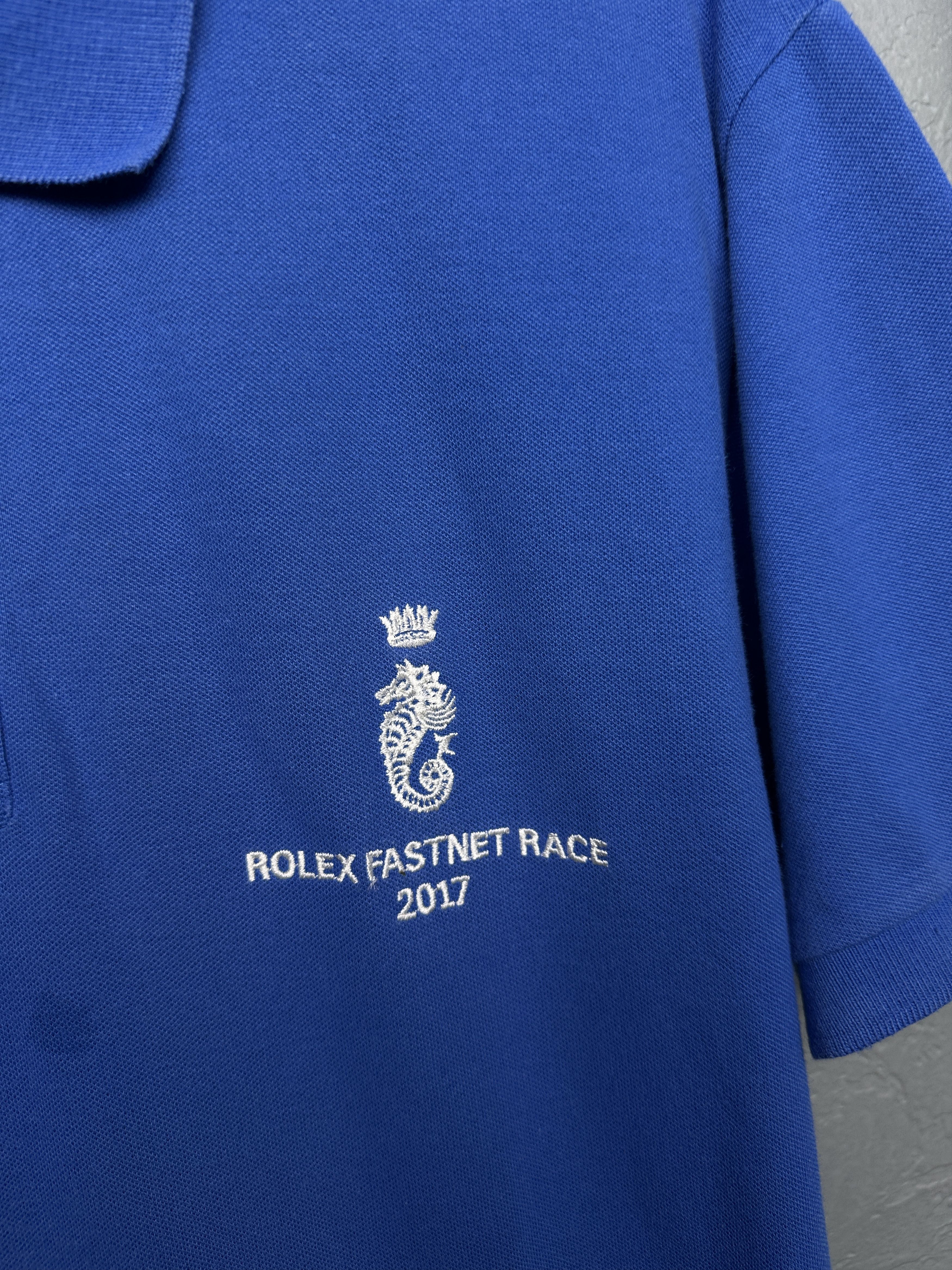 Rolex Rolex Vintage Mens Uniform Polo Shirt Size US L / EU 52-54 / 3 - 3 Thumbnail