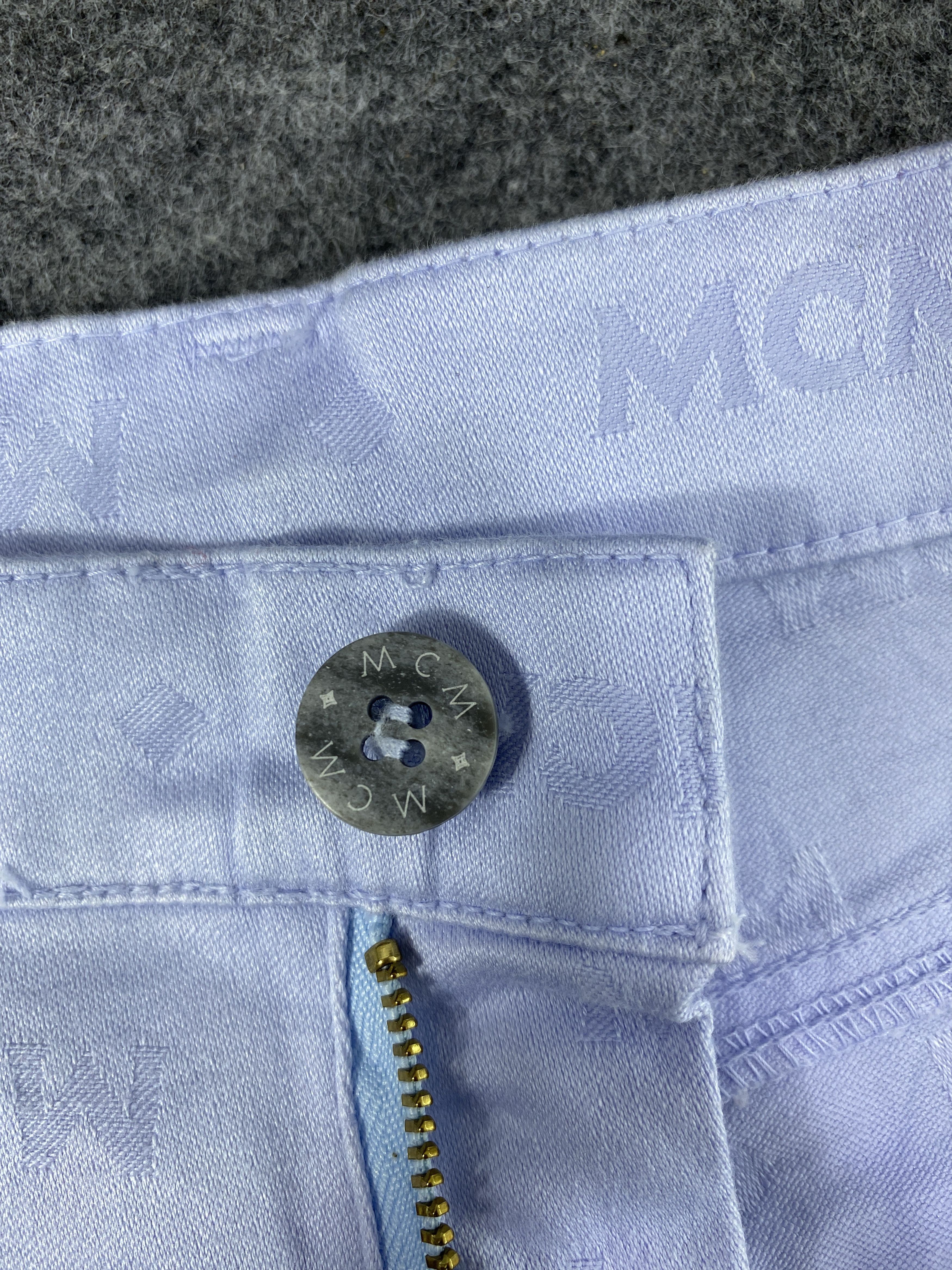 MCM Vintage MCM Monogram Jeans - J1094 Size 25" / US 0 / IT 36 - 8 Thumbnail