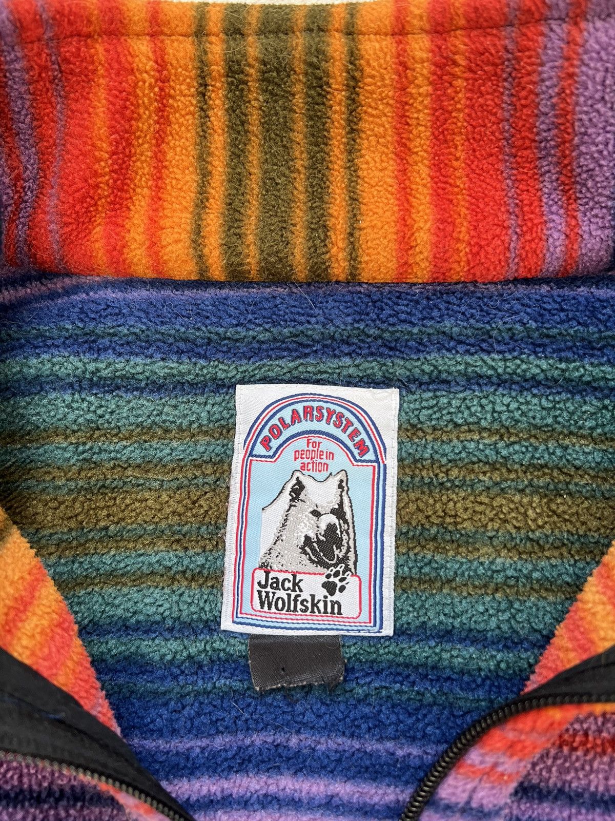 Jack Wolfskin × Vintage Vintage 90s Jack Wolfskin Polartec Fleece Jacket Oversize Size US M / EU 48-50 / 2 - 7 Thumbnail
