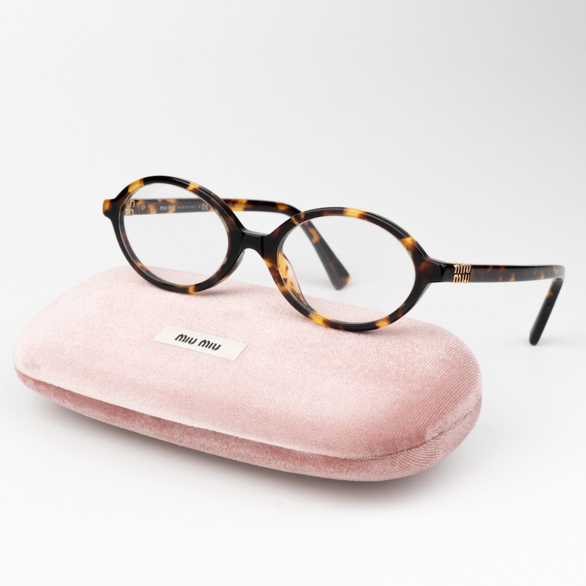 Miu Miu NEW Miu Miu MU04ZS VAU08N REGARD Unisex Eyeglasses Size ONE SIZE - 1 Thumbnail