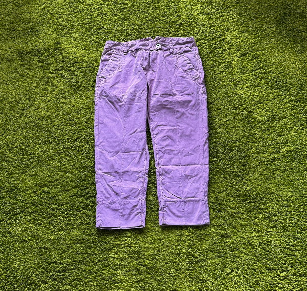 Evisu × Japanese Brand × Vintage 🇯🇵 Evisu 2000s vintage Japanese style capri shorts Y2K Size 27" / US 4 / IT 40 - 2 Thumbnail