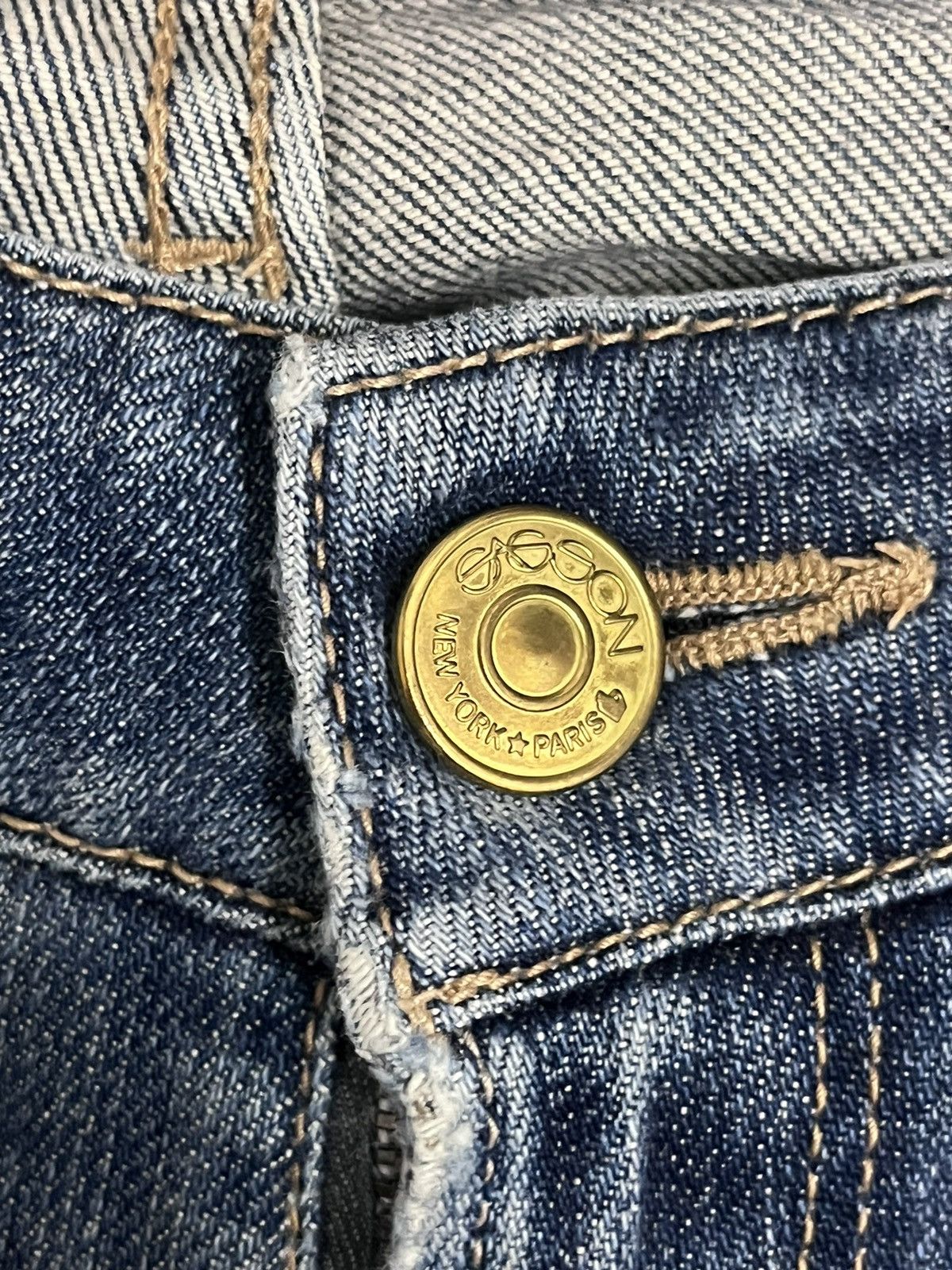 Japanese Brand × Vintage Vintage Sasson Flare Bootcut Style Jeans Size US 32 / EU 48 - 5 Thumbnail