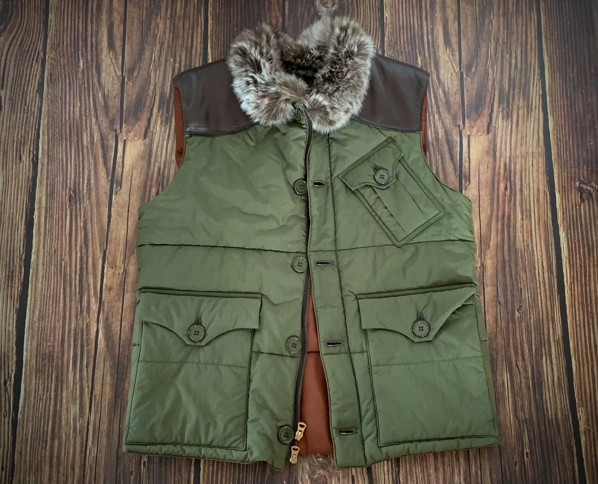 Buzz Rickson's buzz rickson’s army green insulated vest Size US M / EU 48-50 / 2 - 1 Thumbnail