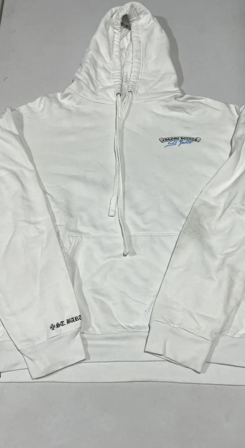 Chrome Hearts White St Barths Hoodie