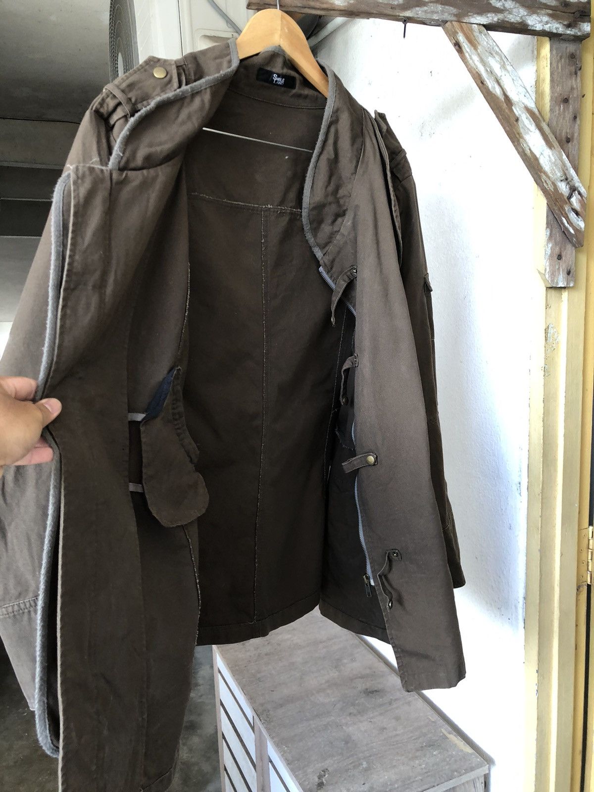 Japanese Brand Nice Design🔥 Smile Land Baggy Vintage Style Jacket Size US XXL / EU 58 / 5 - 10 Thumbnail