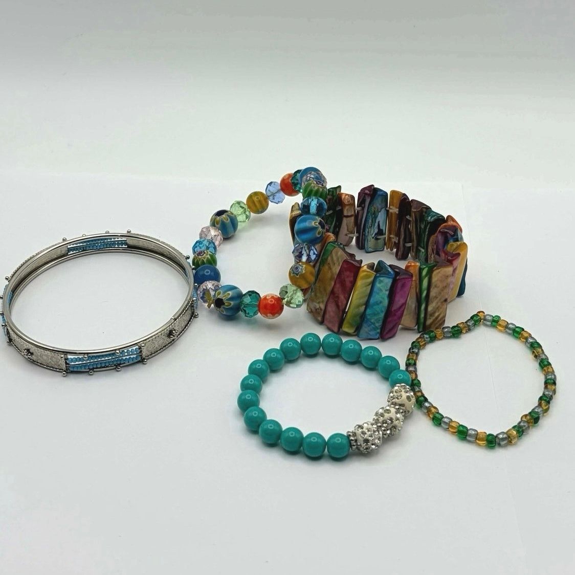 Other Blue & Yellow Bracelet Bundle Size ONE SIZE - 3 Thumbnail