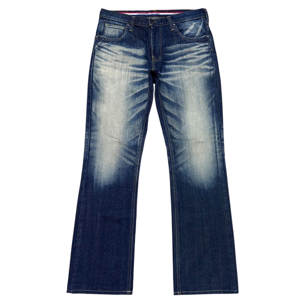 NANO universe Enterblature And Orders Denim Whisker Jeans Nano Universe Size US 32 / EU 48 - 1 Thumbnail
