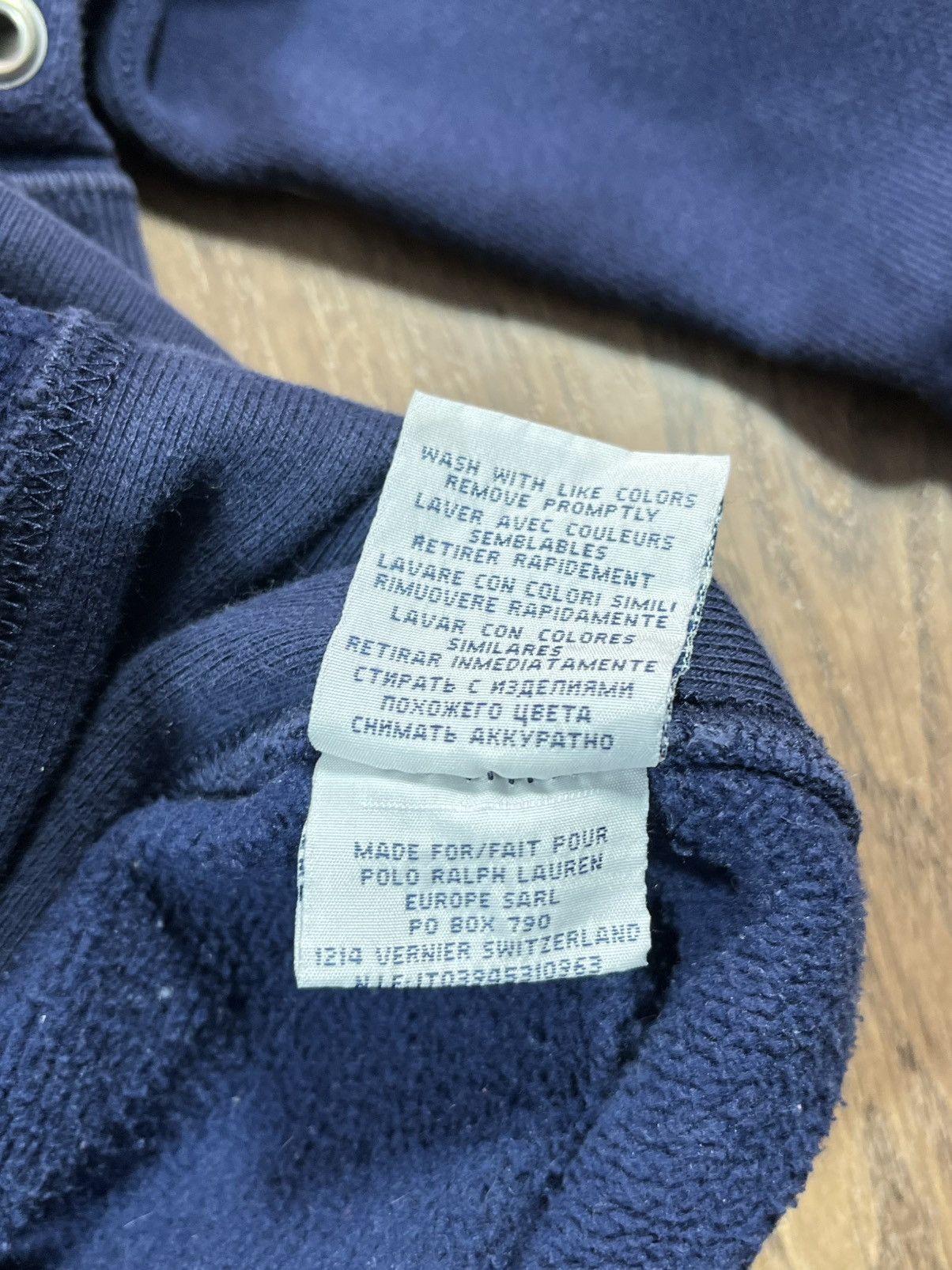Polo Ralph Lauren Vintage Polo Ralph Lauren Distressed Hoodie Big Logo 🐎 Size US XXL / EU 58 / 5 - 12 Thumbnail