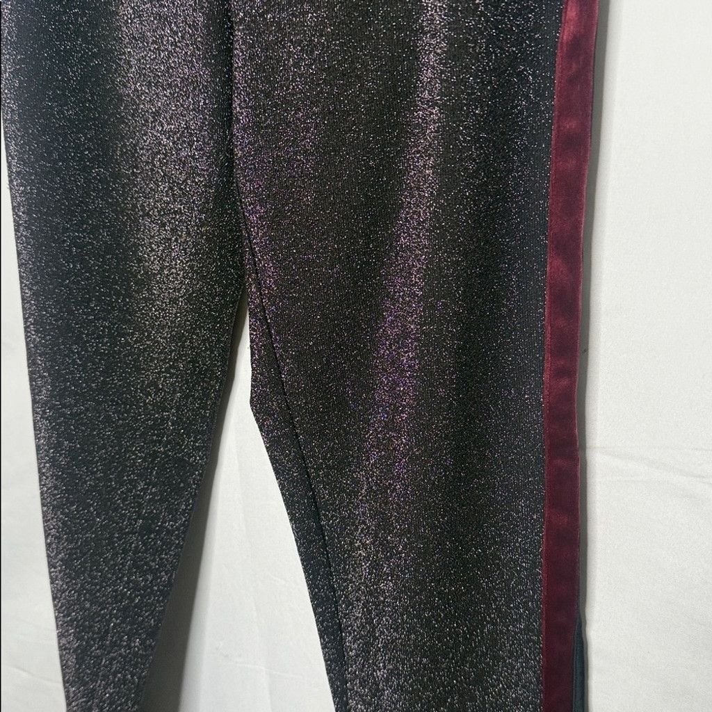 Scotch & Soda NWOT Scotch & Soda Atelier Lurex velvet side stripe pants S Size 27" / US 4 / IT 40 - 6 Thumbnail