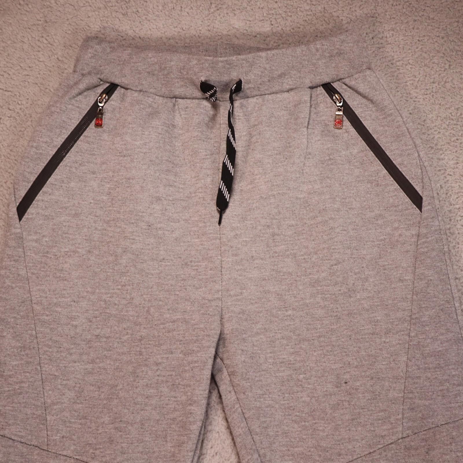 Mecca Mecca Sweatpants Jogger Grey Medium Cuffed Zip 3 pockets Size US 32 / EU 48 - 1 Thumbnail