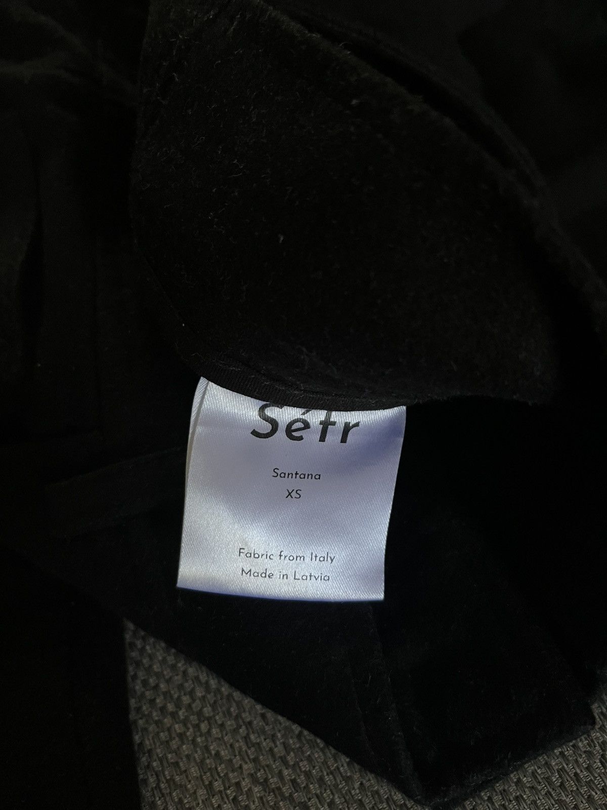 Sefr Black Santana Trousers Size US 30 / EU 46 - 9 Thumbnail