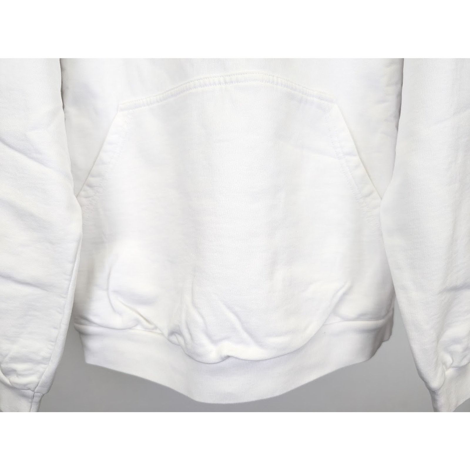 Balenciaga o1rshd1 Q:2 / Paris Balenciaga Logo Hoodie in White Size Size US S / EU 44-46 / 1 - 7 Thumbnail