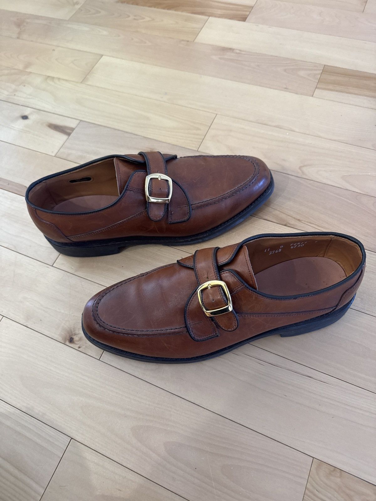 Allen Edmonds Allen Edmonds Single Monk Stap Size US 11 / EU 44 - 3 Thumbnail