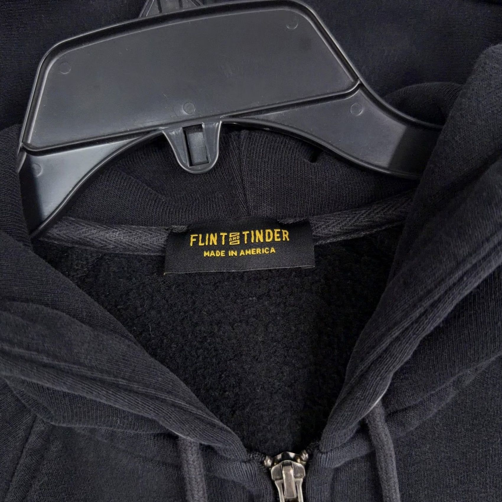 Flint And Tinder Flint and Tinder Hoodie Mens Medium Blue Full Zip Fleece Sweatshirt Made in USA Size US M / EU 48-50 / 2 - 4 Thumbnail