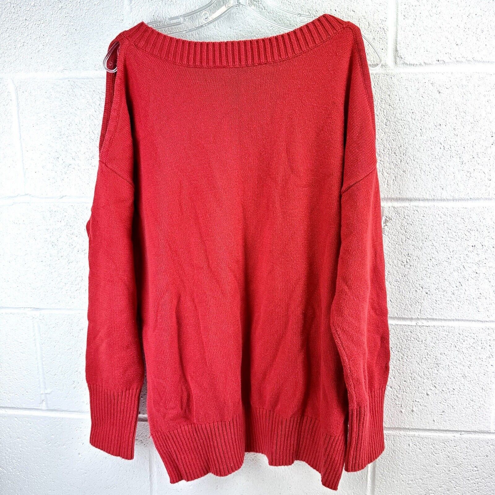 Bcbgmaxazria bcbg maxazria Sweater Red L Size L / US 10 / IT 46 - 8 Thumbnail