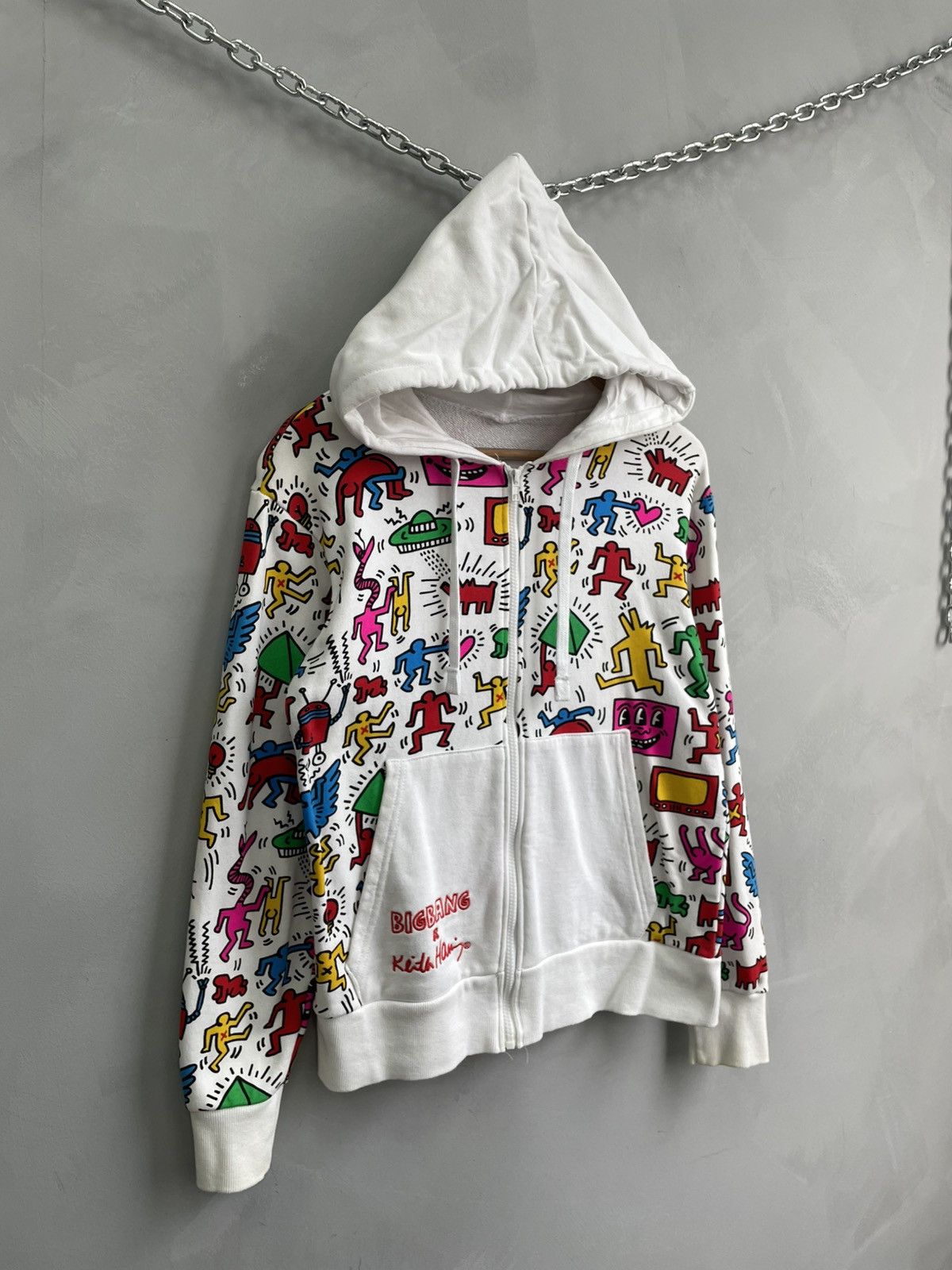 Keith Haring Bigbang x kaith harring overprint japan hoodie Size US M / EU 48-50 / 2 - 2 Thumbnail