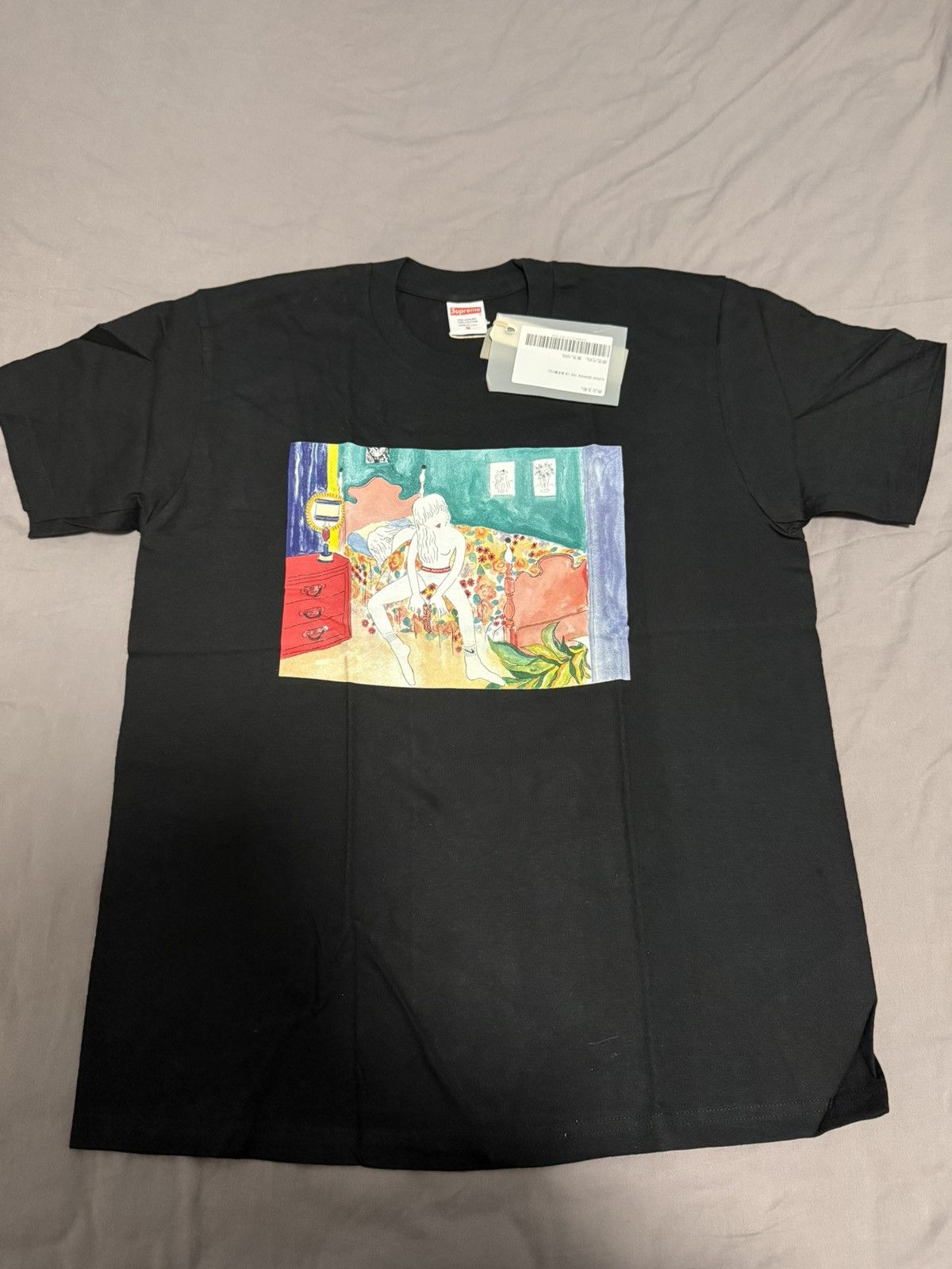 Supreme Supreme bedroom tee T-shirt black medium Size US M / EU 48-50 / 2 - 1 Thumbnail