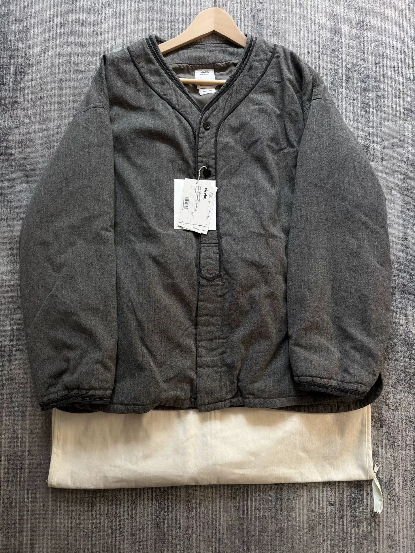 Visvim VISVIM 25SS DUGOUT CHAMBRAY DOWN L/S Size US XL / EU 56 / 4 - 1 Thumbnail