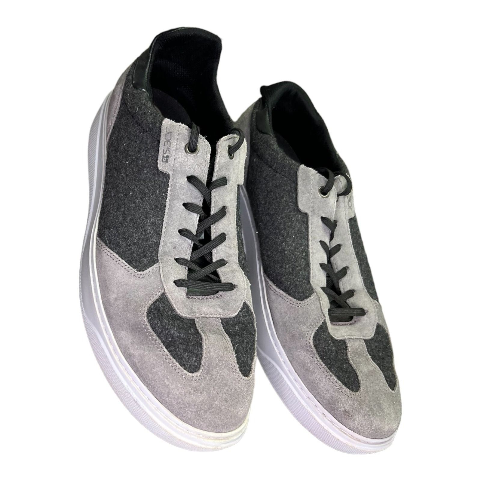Joe's JOE'S Jeans Moe Joe Low-Top Sneakers Grey Size 12 Size US 12 / EU 45 - 1 Thumbnail