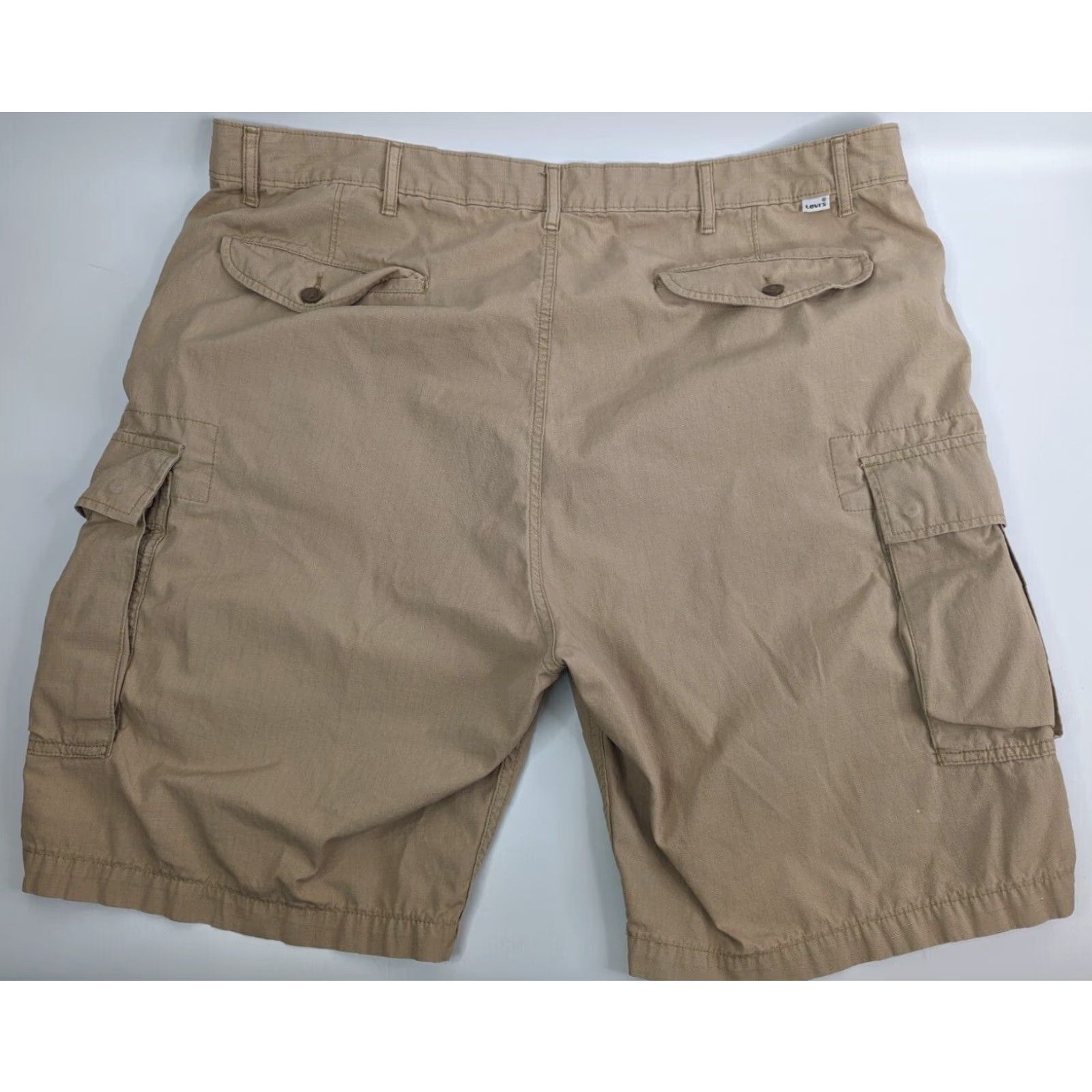 Levi's Levi's Cargo Shorts Men 42 Tan Carrier Ripstop Pocket Hiking Fishing Cotton Canvas Beige 23251 Regular Size US 42 / EU 58 - 3 Thumbnail