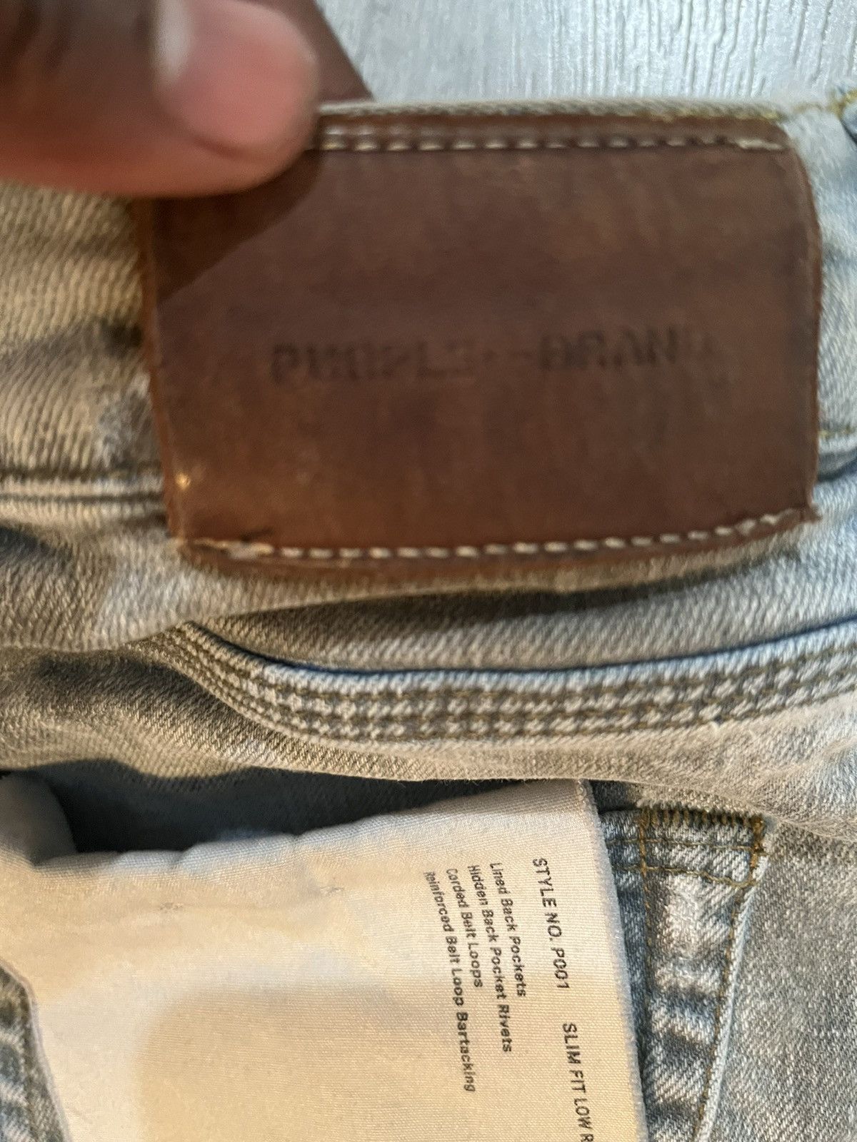 Purple Brand Purple jeans - slightly used Size US 30 / EU 46 - 3 Thumbnail