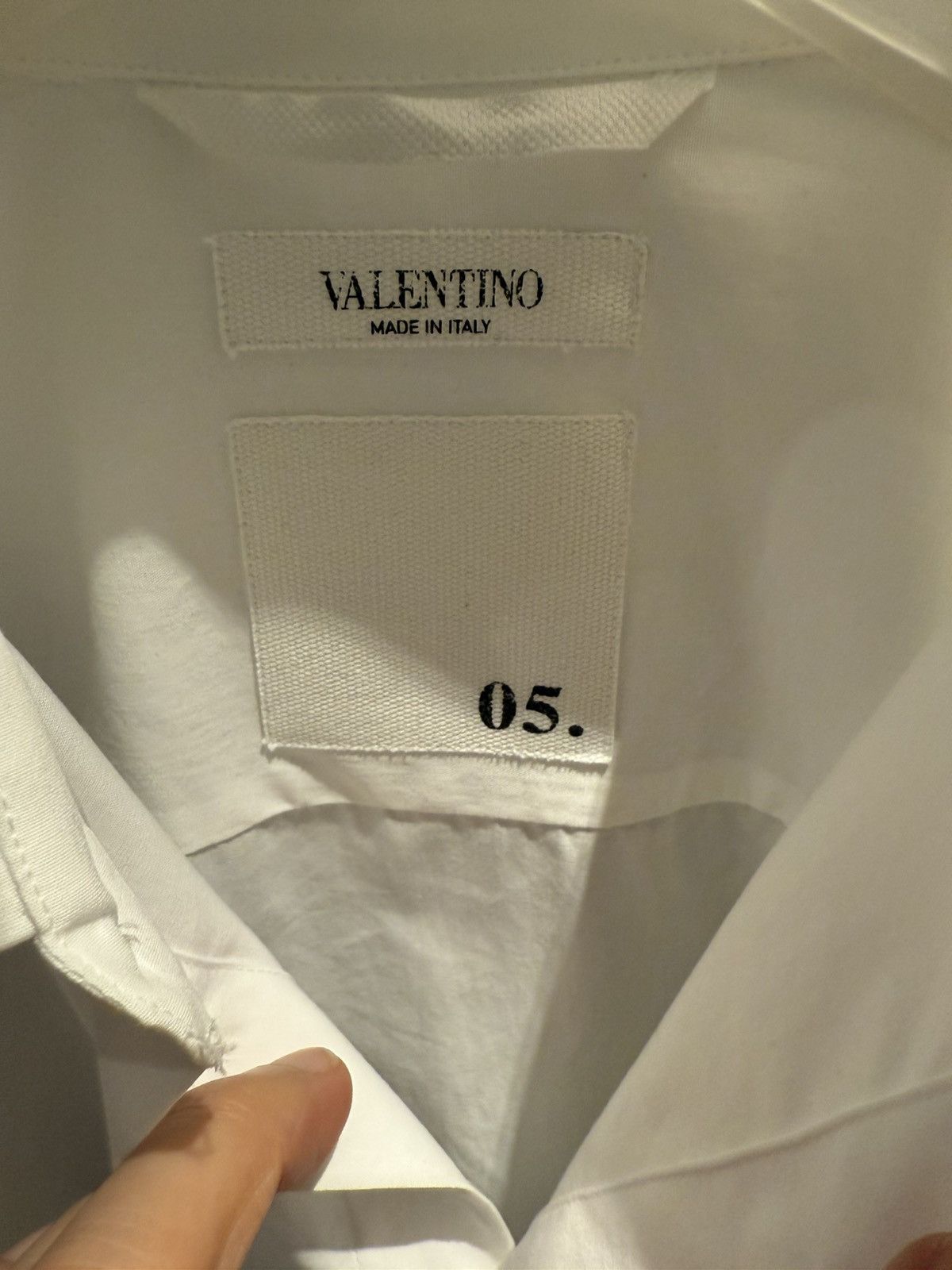 Valentino Rockstud poplin shirt collar size 39 Size US M / EU 48-50 / 2 - 6 Thumbnail