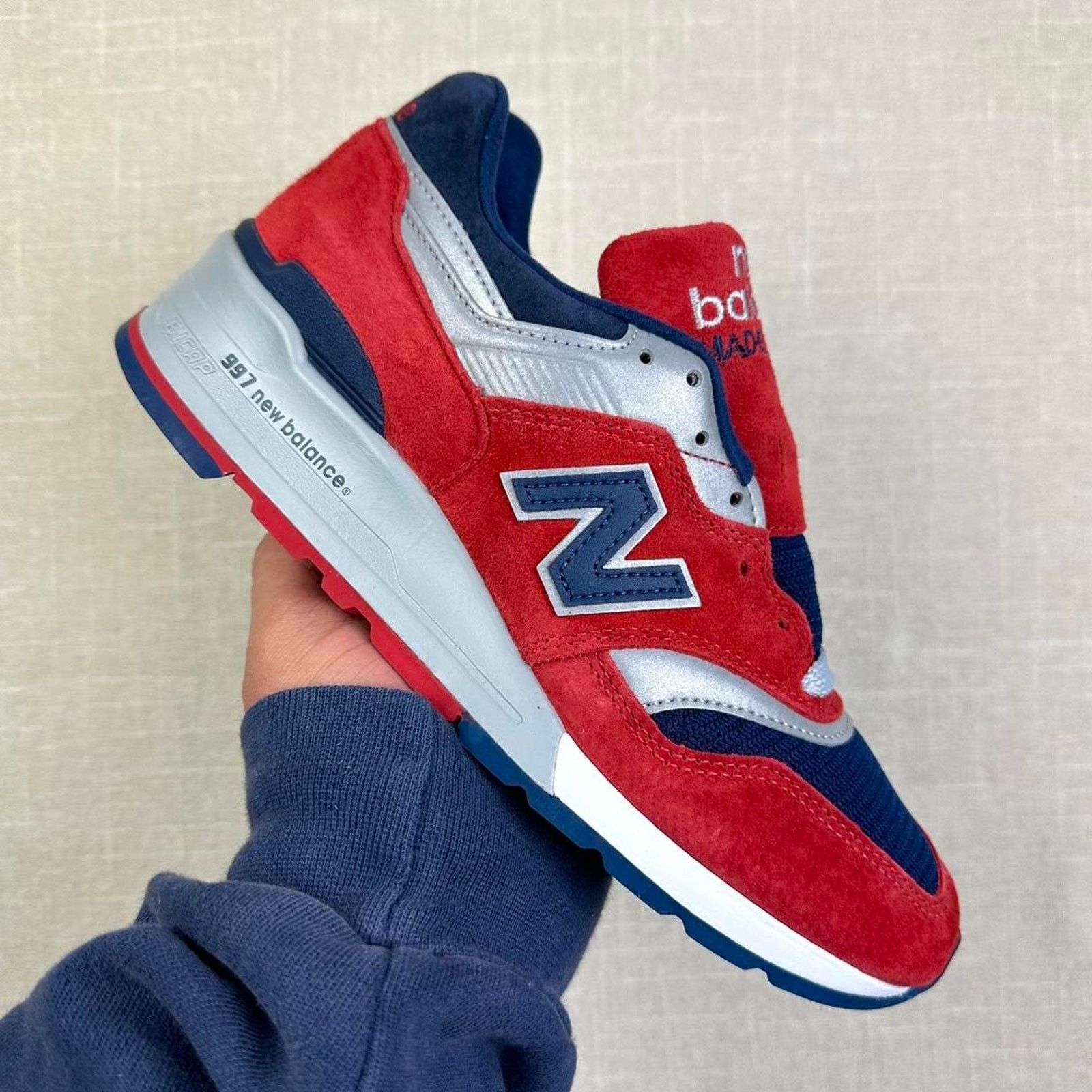 New Balance New Balance 997 "Connoisseur Ski Red" Made in USA Women 8.5 Size US 8.5 / IT 38.5 - 1 Thumbnail