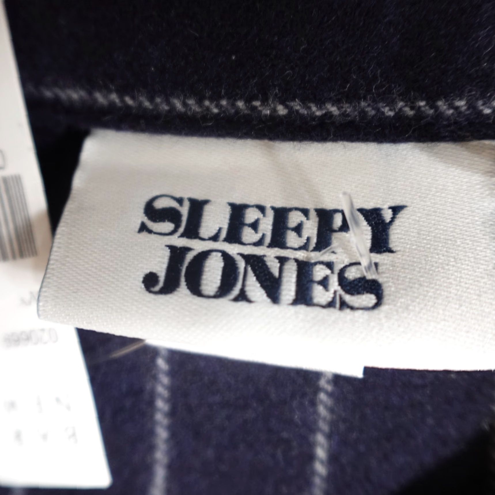 Sleepy Jones Sleepy Jones Shirt Large Blue Popover 100% Wool Elsa Tunic NEW Size L / US 10 / IT 46 - 6 Thumbnail