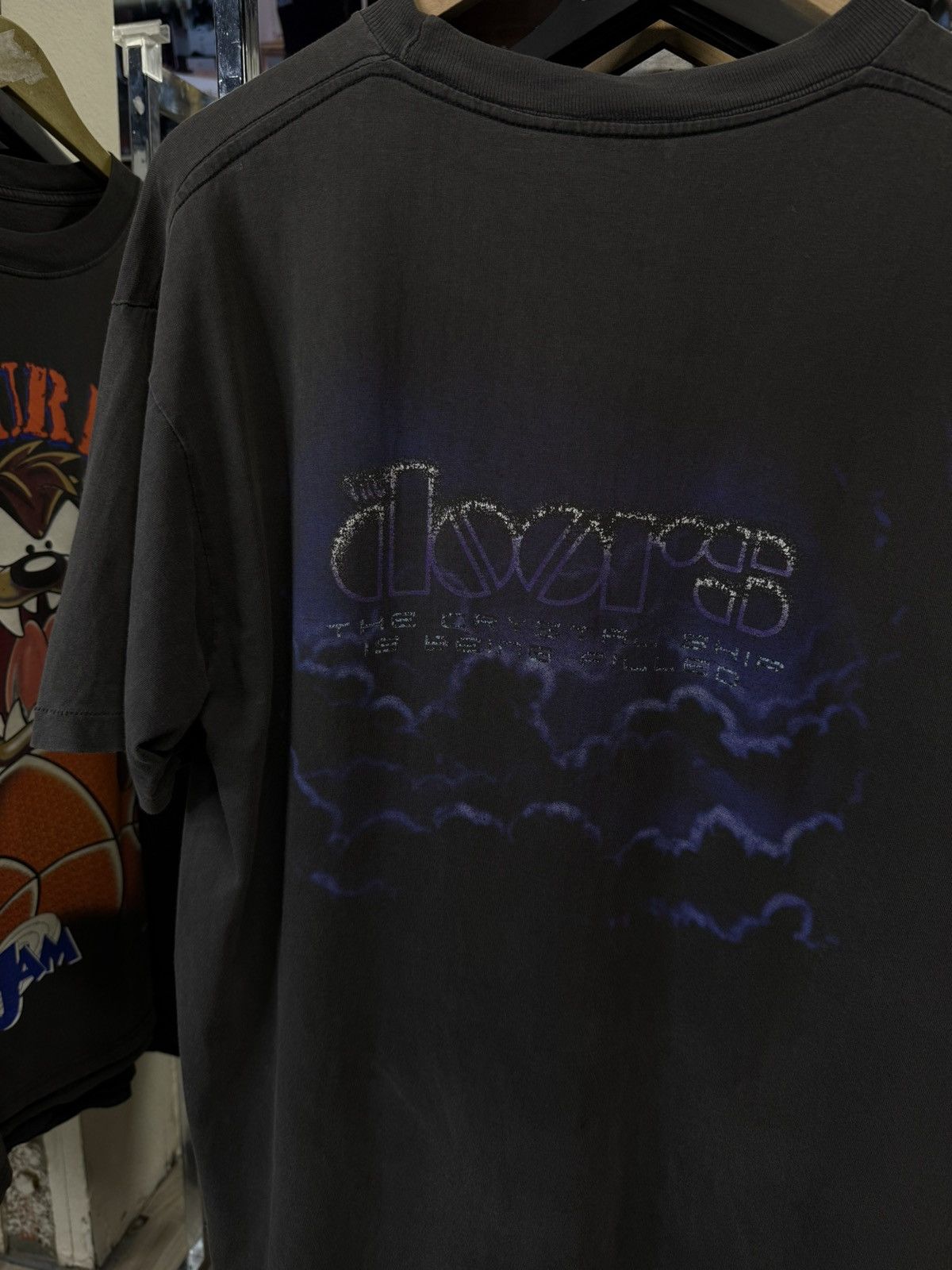 Vintage Vintage 90’s The Doors Band T-Shirt Vtg Jim Morrison Size US L / EU 52-54 / 3 - 5 Thumbnail