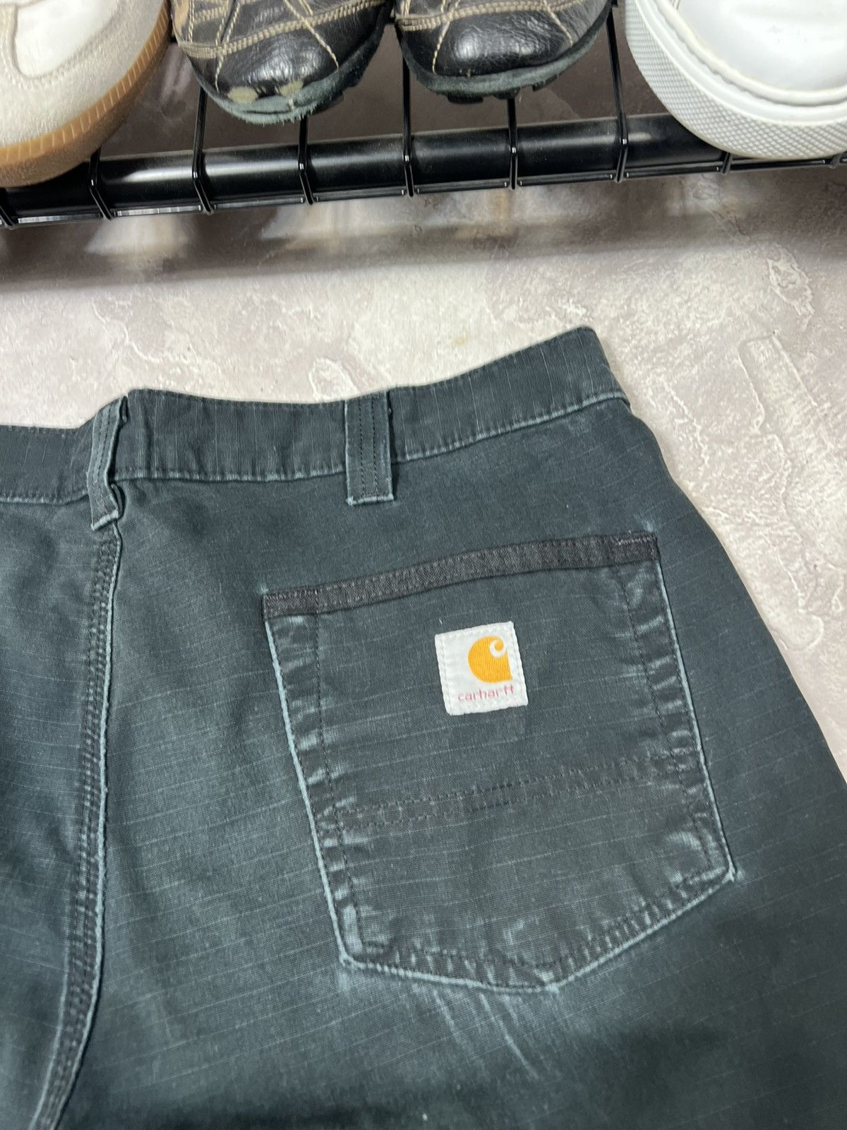 Carhartt Vintage Carhartt Distressed Workwear Baggy Cargo Pants Size US 32 / EU 48 - 7 Thumbnail