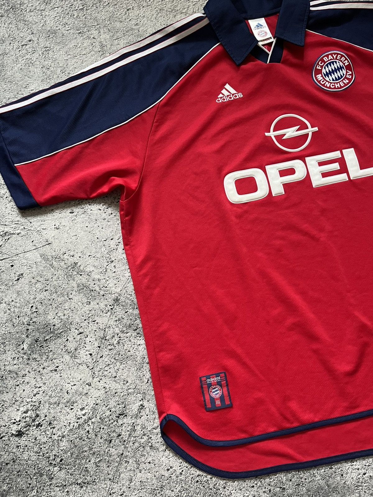 Adidas Vintage 90s Adidas Bayern Munchen Soccer Football Jersey Size US M / EU 48-50 / 2 - 2 Thumbnail