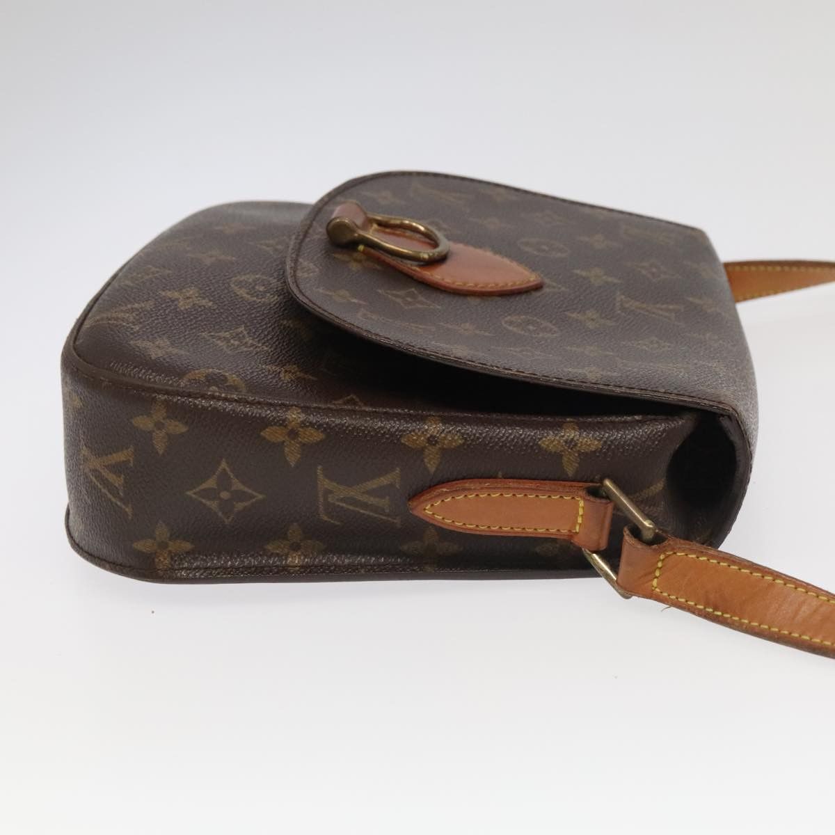 Louis Vuitton LOUIS VUITTON Monogram Saint Cloud GM Shoulder Bag M51242 Size ONE SIZE - 4 Thumbnail