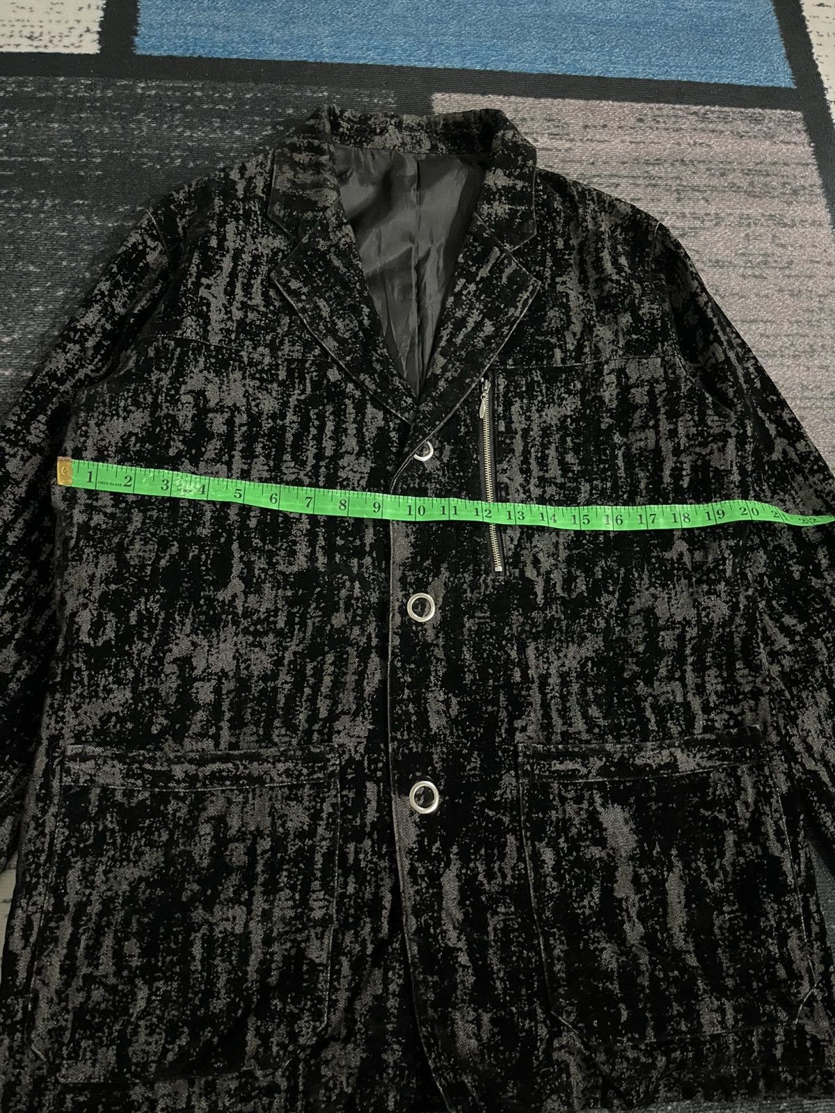 Japanese Brand Agate Snap Button Coat Blazer Size 42R - 16 Thumbnail